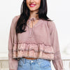 Sweet Sara Flare Top