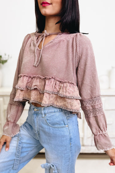 Sweet Sara Flare Top