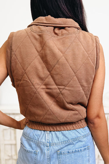 Turning Heads Quilted Vest - 3 Colors!