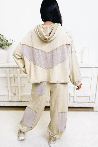 Patch Me In Pants - Almond Multi