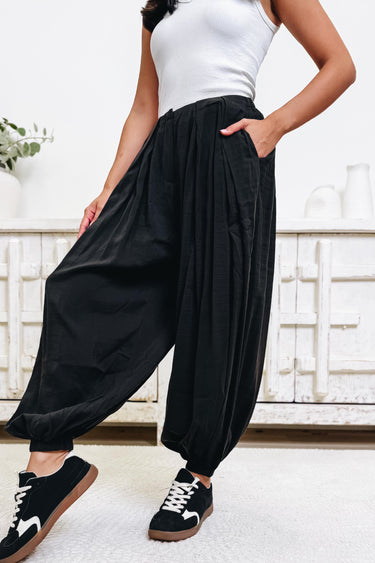 Range Finder Wide Leg Pants - Black
