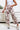 A Wild Floral Place Barrel Pants - Cream Brown