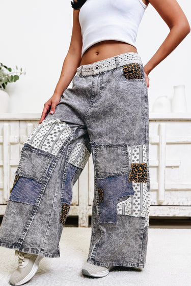 True Testimony Pants - Black Multi