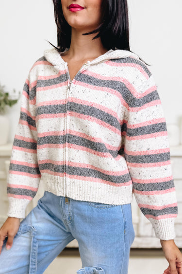 Linked Together Stripe Cardigan