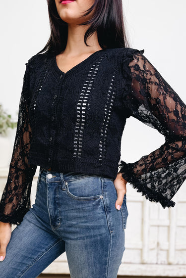 Laced In Charm Cardigan