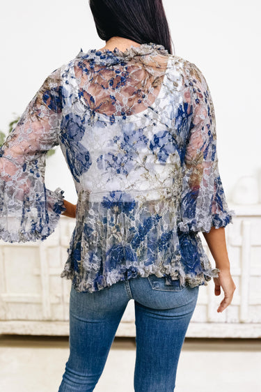 Watercolor Sky Cardigan