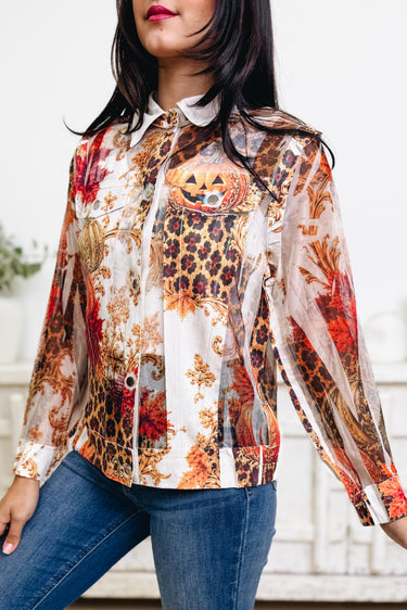 Autumn on My Mind Mesh Jacket
