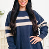 Varsity In Blue Top