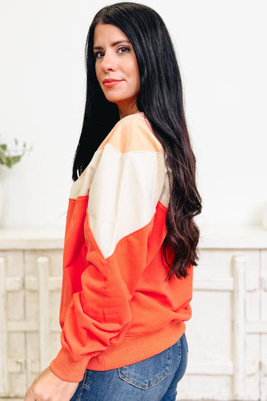 Peach Sunrise Pullover