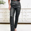 Supported Love Plaid Pants - Grey