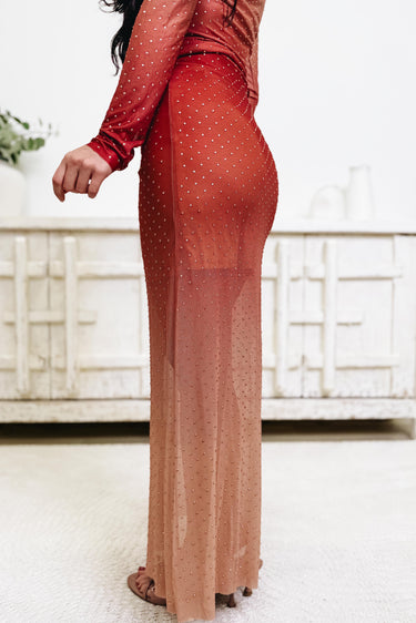 Kiss Me At Midnight Mesh Skirt