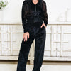 Bling Bling Velvet Pants Set - 2 Colors!