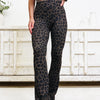Fully Spotted Leopard Flare Leggings