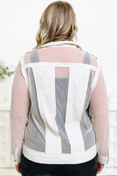 Fallin’ for the Season Mesh Jacket
