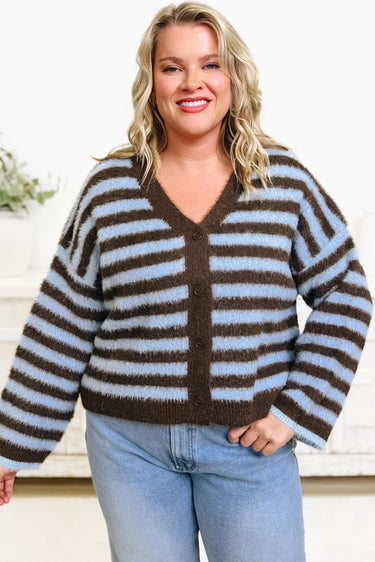 Fuzzy Wuzzy Cardigan - 2 Colors!