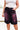 Icing On The Cake Wide Leg Bermuda Shorts - Washed Plum