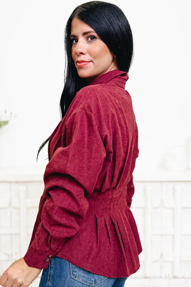 Waist No Time Top - 2 Colors!