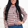 Whisper In The Wind Stripe Sweater - 2 Colors!