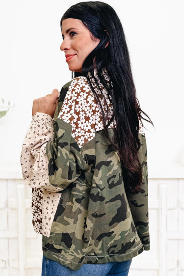 In The Wilderness Button Down Top