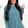 Real Anchor Waffle Knit Top - 2 Colors!