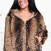 Spotted Faux Fur Jacket