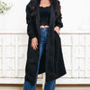 Real Time Longline Hooded Jacket - 2 Colors!