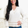 Our Time Striped Sweater