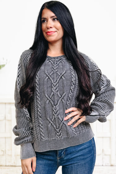 Knitted To Know Sweater - 4 Colors!