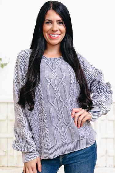 Knitted To Know Sweater - 4 Colors!