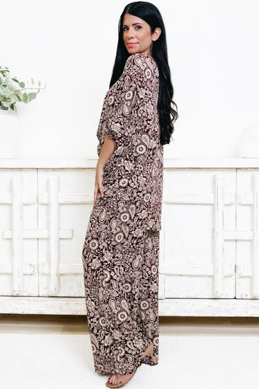 Paisley Pants Set
