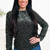 Glitter & Flourish Floral Top