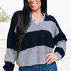 Fall Into It Stripe Sweater