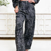 Role Player Pants - Black Paisley