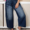 Good Luck Barrel Jeans - Denim Blue
