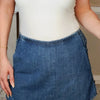 Headliner Denim Skort - Medium Wash