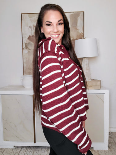 Speakin' Life Stripe Cardigan