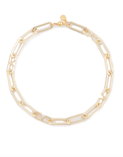 Valen Necklace - Liquid Metallic Moonlight