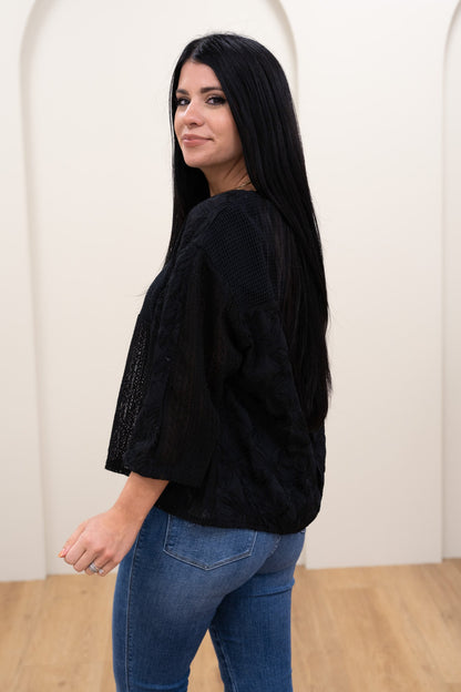 Unique In Essence Top - 2 Colors!