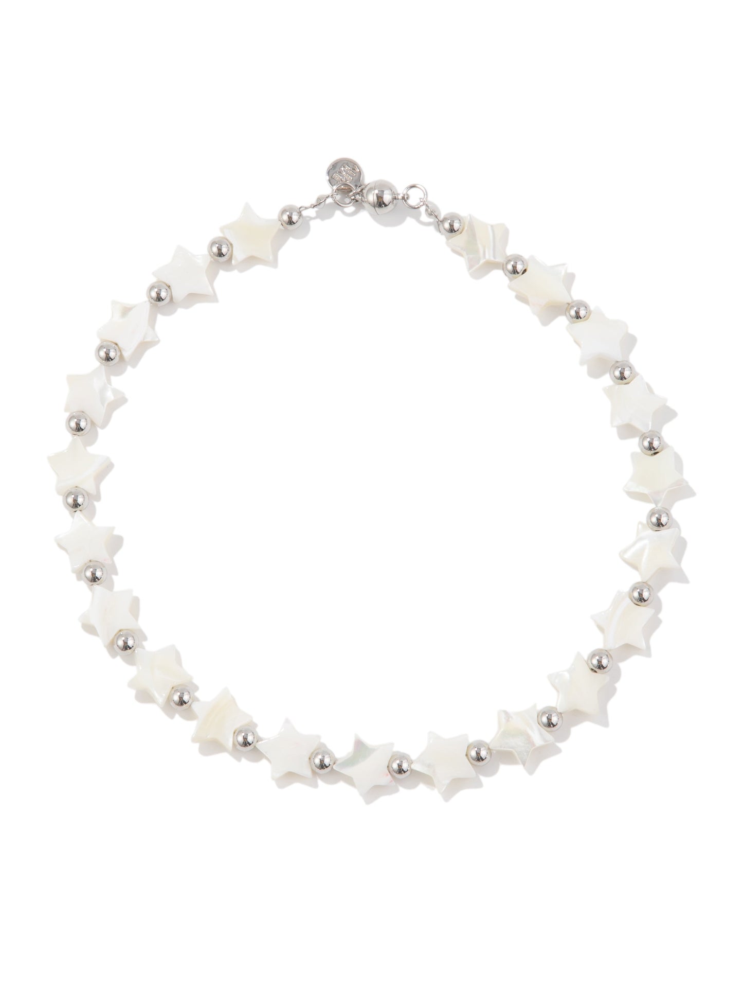 White Star Necklace - White