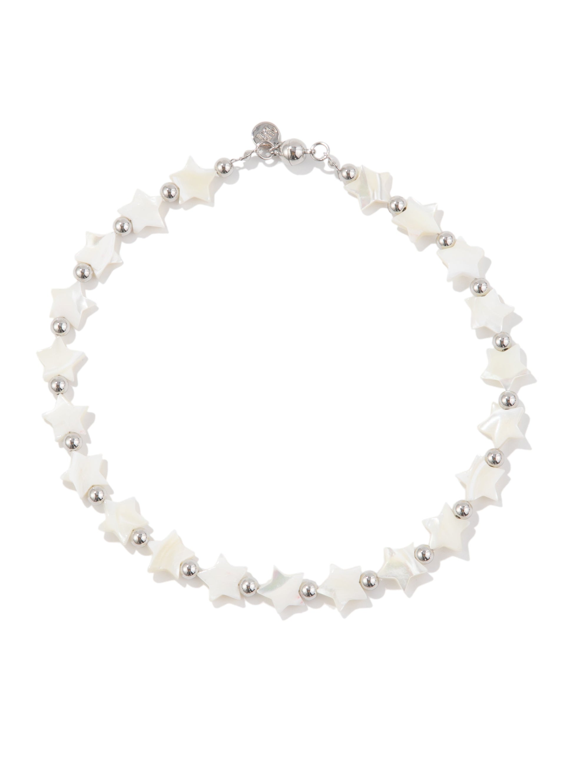 White Star Necklace - White