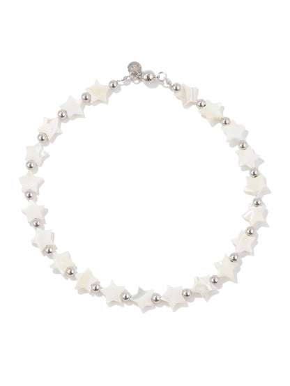 White Star Necklace - White