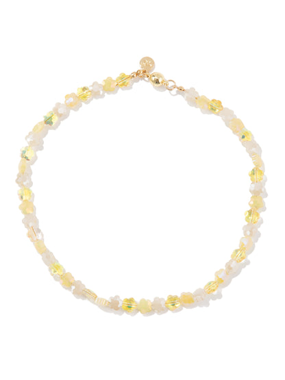 Sunflower Glow Necklace - Buttercream