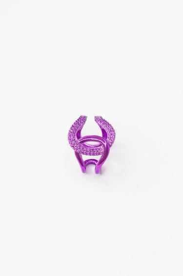 Brooklyn Ear Cuff - Liquid Metallic Wisteria