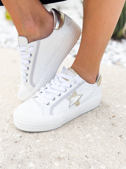 Vintage Havana Amaze Platform Sneakers - Pearl Multi
