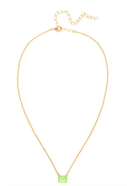 Sorrelli Octavia Single Crystal Pendant Necklace - Multiple Colors!