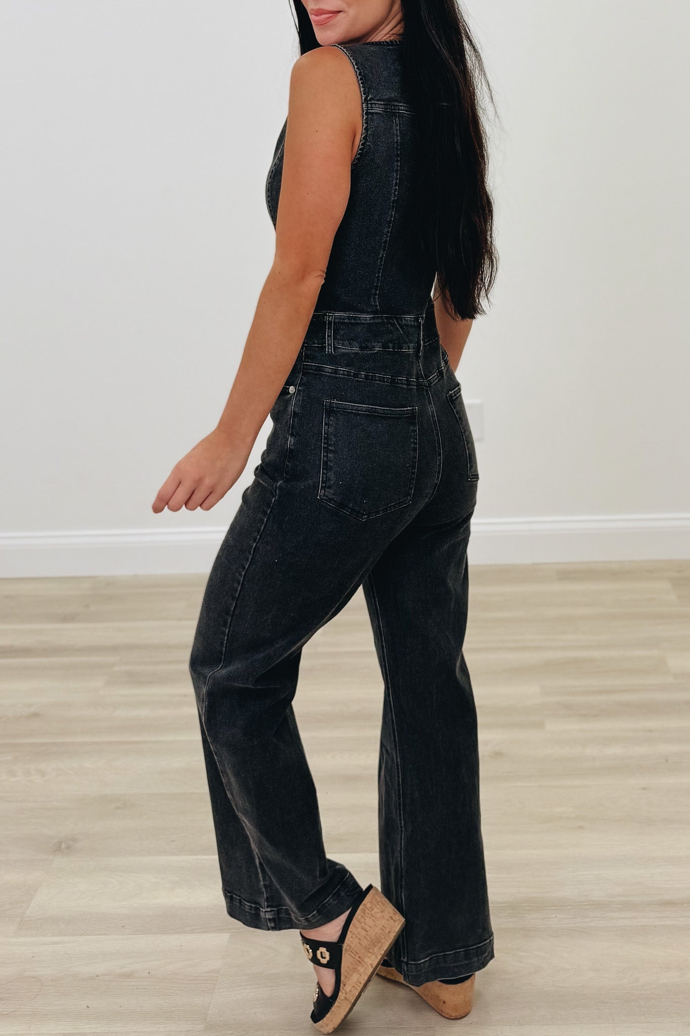 Jump Into Denim Jumpsuit