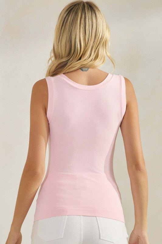 Like A Glove Round Neck Tank Top - 20 Colors!