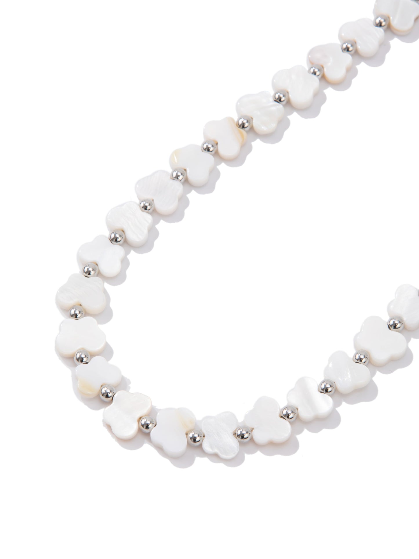 Twilight Butterfly Necklace - Pearl