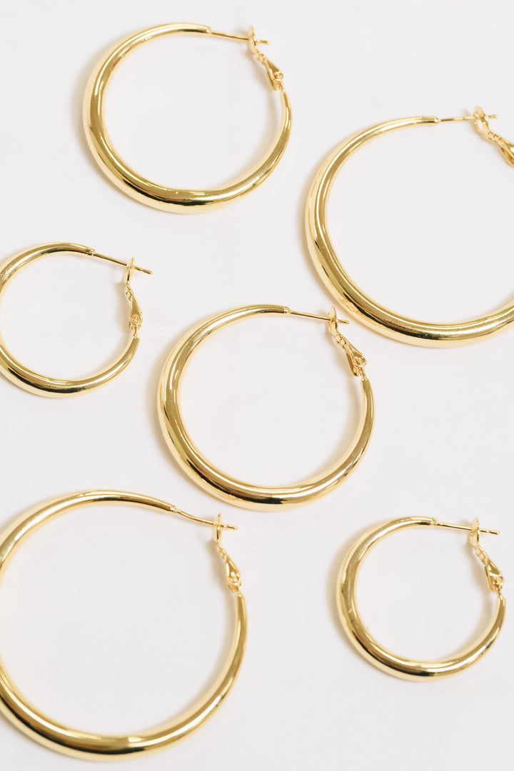 Every Day Earrings - Gold