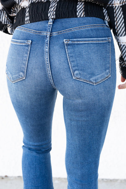 Something About You By Lovervet - High Rise Slim Bootcut Jeans